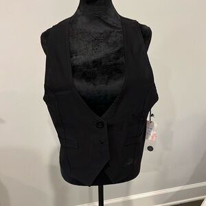 Design by Olivia vest black nwt 2xl